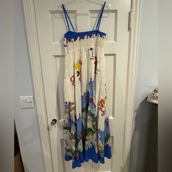 Alemais Multicolor Artistic Maxi Dress - Picture 3 of 4